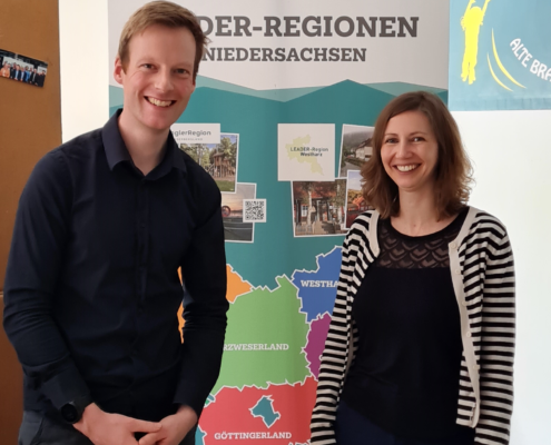 Das Regionalmanagement-Team Stefanie Thomuscheit und Julian David